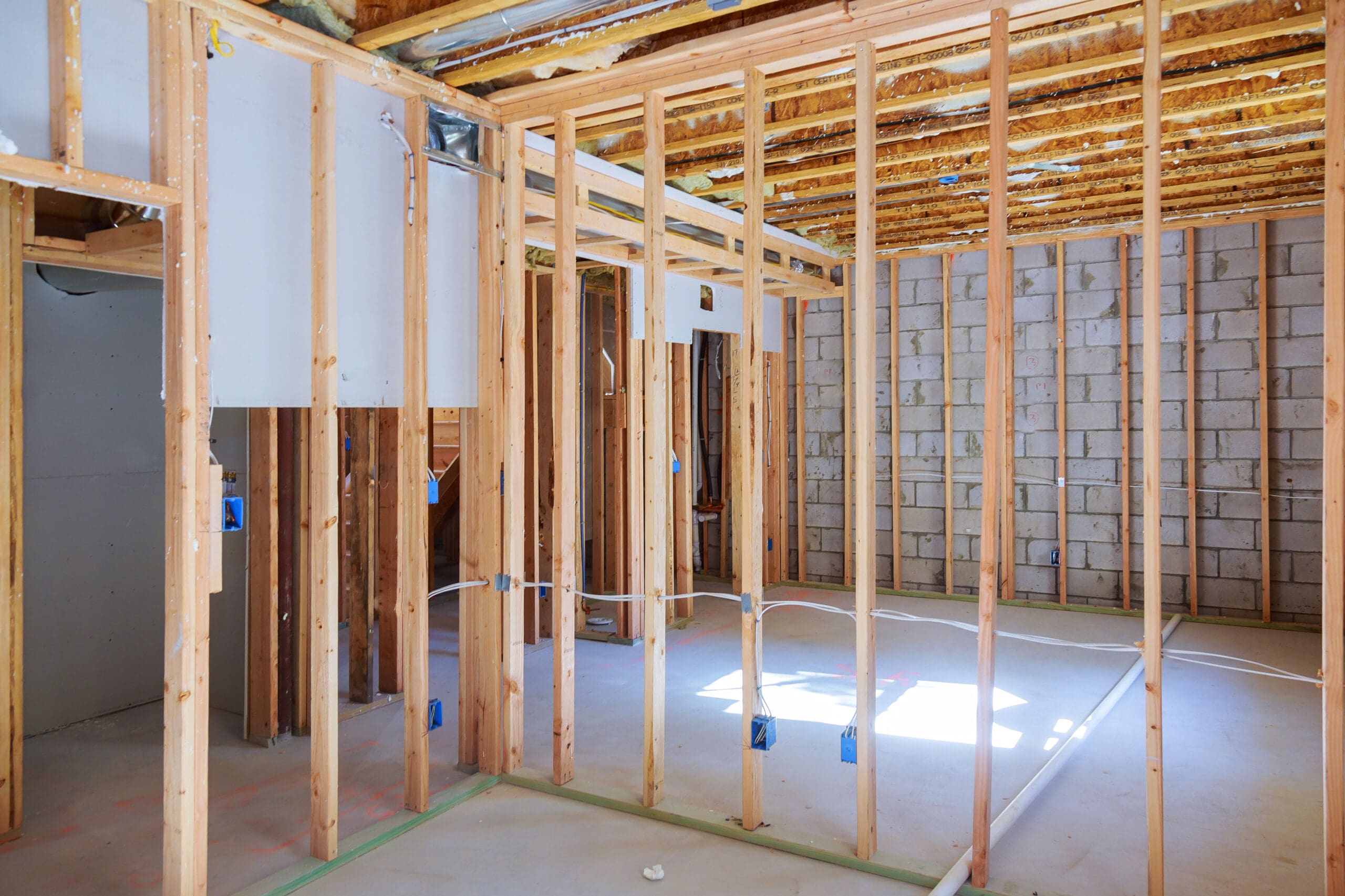 Renovation and Addition Framing contractor service Rogers AR